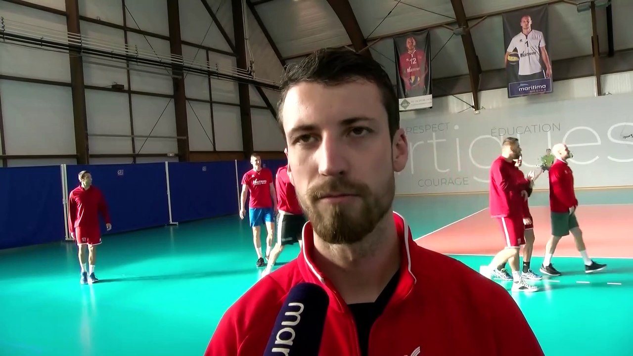 Antoine Pichonet préparateur physique du Martigues Volley