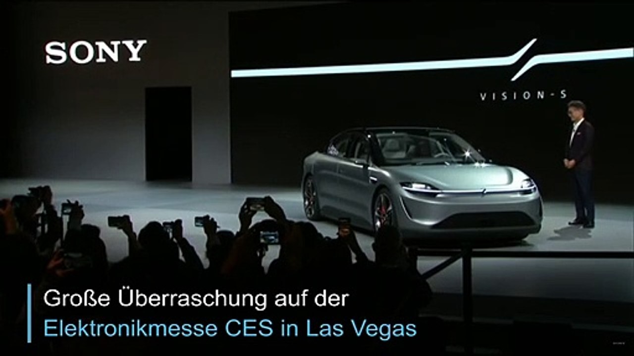 Sony präsentiert E-Auto auf der CES in Las Vegas