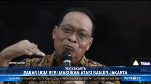 Gagasan Anies Atasi Banjir Dinilai akan Buat Jakarta Jadi Rawa