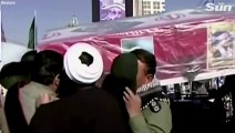 Qasem Soleimani coffin arrives for burial in Kerman, Iran,, (Latestt Newws)