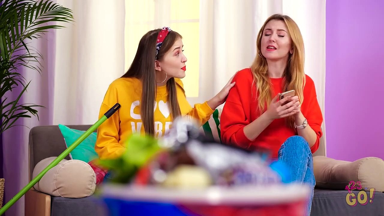 BEST PRANKS AND FUNNY TRICKS -- Funniest DIY Tricks on Friends and Family by 123 GO!