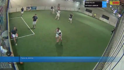 Faute de Jerome - TEAM POLUX Vs OPTIQUE LEBRUN - 06/01/20 20:00 - LIGUE 1 - Poitiers Game Parc