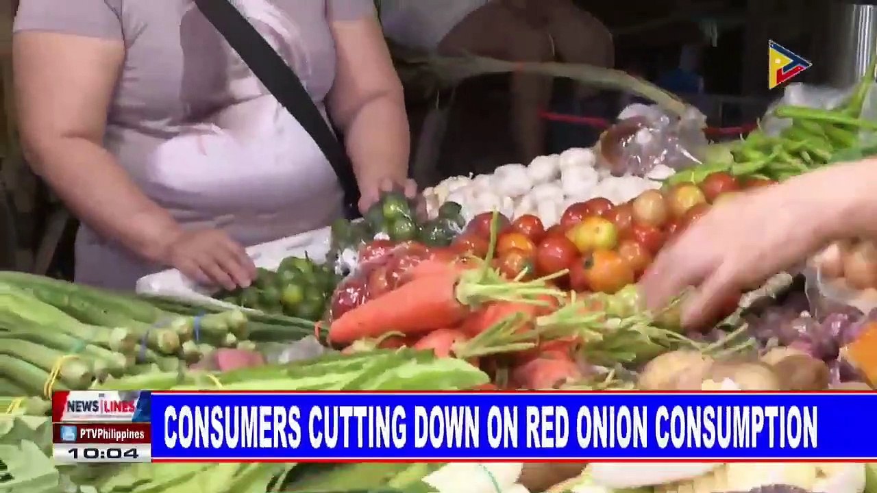 Consumers cutting down on red onion consumption