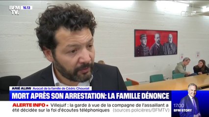 Mort après son arrestation: Arié Alimi, avocat de la famille de Cédric Chouviat dénonce "une bavure"