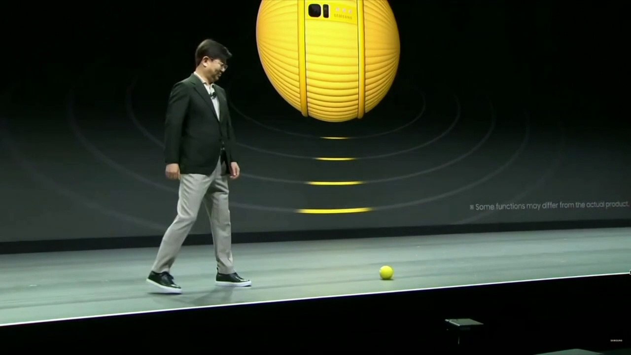 "Ballie", el nuevo asistente personal de Samsung
