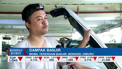 Pasca Banjir, Sejumlah Bengkel Diburu Warga