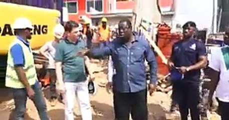 Ghana: Un ministre arrête en direct des entrepreneurs français pour dégradation de voie publique
