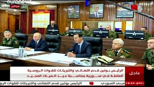 Путин впервые за 9 лет посетил Дамаск