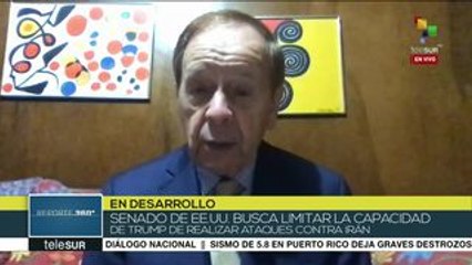 Viano: hay muchos elementos que podrían desatar una guerra regional