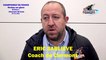 Hockey sur glace Interview d’Eric Sarliève, Coach des Sangliers Arvernes de Clermont-Ferrand, le 04/01/2020 (Clermont-Ferrand VS Caen)