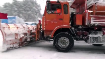Kazdağları'nda Kar Kalınlığı 1 Metreye Ulaştı