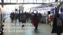 Retraites: syndicats et patronat campent sur leurs positions en attendant vendredi