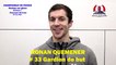 Hockey sur glace Interview de Ronan Quemener, # 33 Gardien de But des Drakkars de Caen, le 04/01/2020 (Clermont-Ferrand VS Caen)