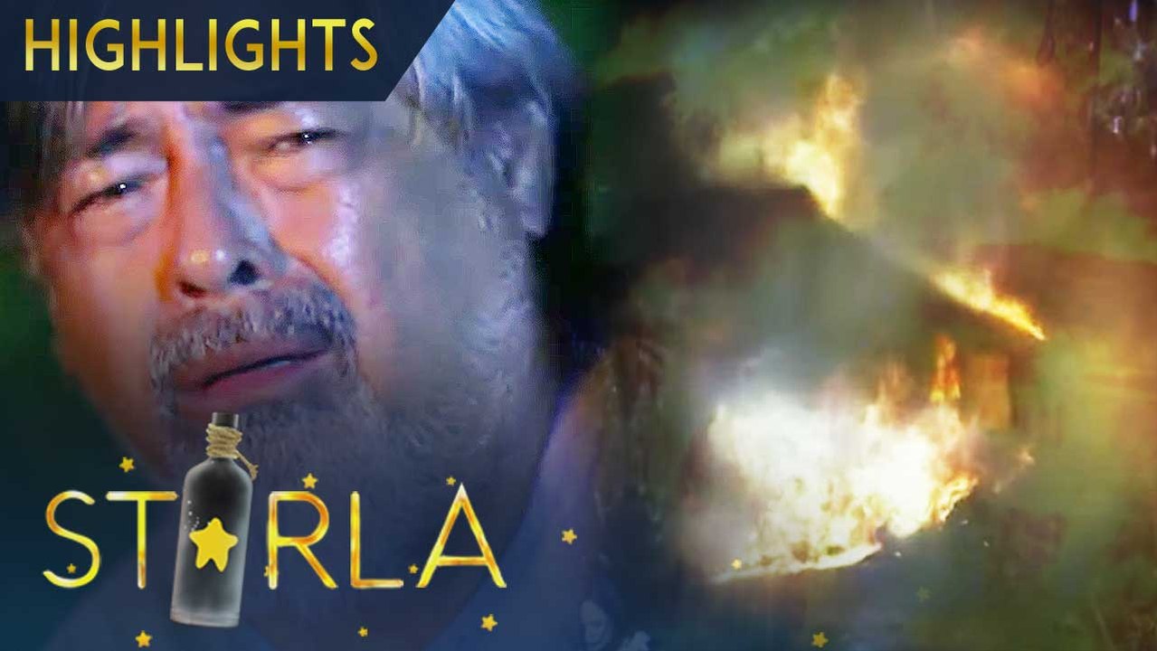 Mang Greggy is devastated as their house burns to ashes | Starla