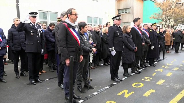 Париж почтил память жертв январских терактов 2015-го