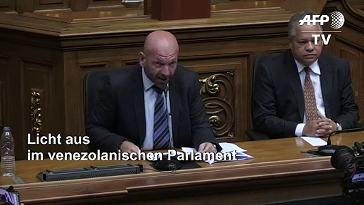 Venezuela: Guaidó im Dunkeln vereidigt