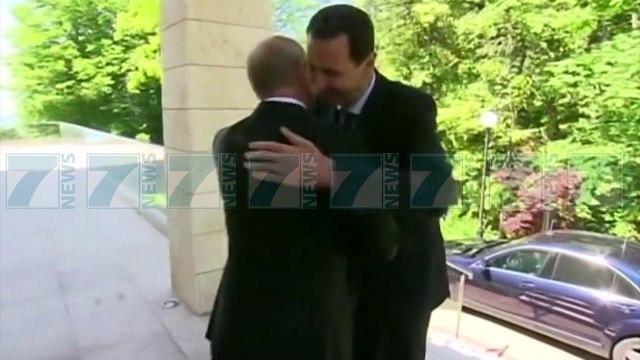 VLADIMIR PUTIN VIZITON SIRINE, TAKON PRESIDENTIN BASHAR AL ASAD - News, Lajme - Kanali 7