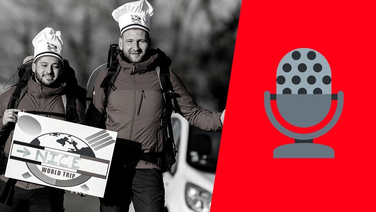 PODCAST Clément Gonnet et Franck Ferraris, jeunes cuisiniers et amis se sont lancé le défis de faire le tour du monde.