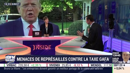 Menaces de représailles contre la taxe GAFA - 07/01