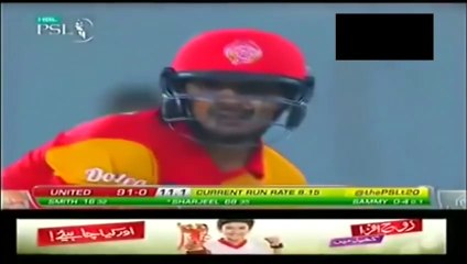 Sharjeel Khan Superb 117 Runs in 62 Balls - Islamabad United Vs Peshawar Zalmi - HBL PSL