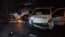 Karabük polis otosu hafif ticari araç ile çarpıştı: 2 yaralı