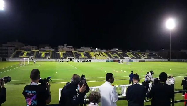 راموس والبقية في جدة جانب من تدريبات ريال مدريد قبل مواجهة فالنسيا في كأس السوبر الاسباني