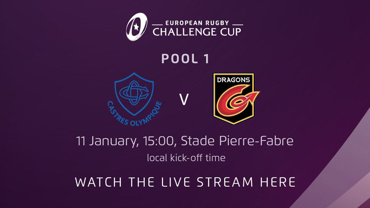 Castres OIympique v Dragons