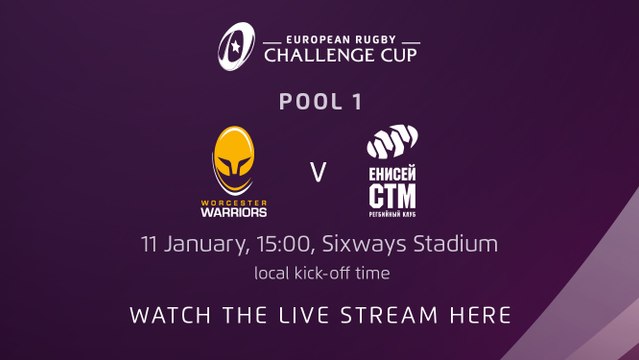 Worcester Warriors v Enisei-STM