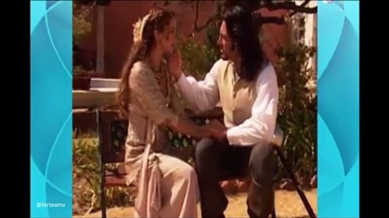 FERNANDO COLUNGA Luis Manrique e Hipólita de paseo por el jardín