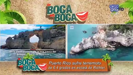 Скачать видео: Puerto Rico sufre terremoto de 6.4 en escala de Richter