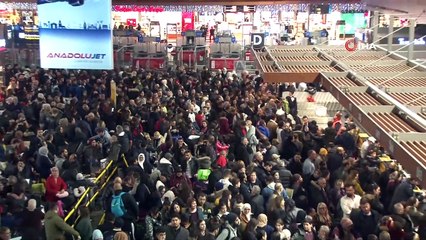 Sabiha Gökçen'de uçuşlar sabah normale dönecek