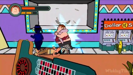 Family Guy Walkthrough Part 8 (PS2, PSP, XBOX) Sticks To Your + Daddy at the Dog Track
