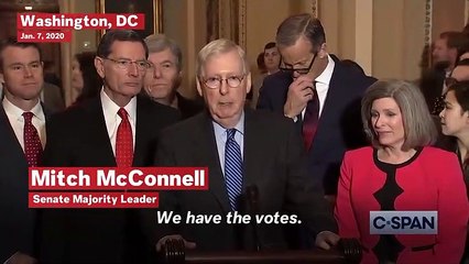 Download Video: McConnell Says He Has The Votes To Begin Trump's Impeachment Trial Without Witnesses