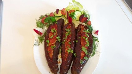 Keema Stuffed Eggplants 🍆