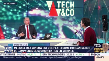 Start up & co: Message In A Window est une plateforme d'organisation de campagnes de communication en vitrines - 07/01
