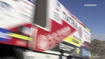 Karginov met la pression : les temps forts de la 3e étape Camions