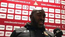 Darren Moore talks Doncaster Rovers’ win over Shrewsbury Town