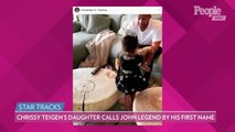 Chrissy Teigen’s Daughter Hilariously Calls John Legend by His First Name in Video