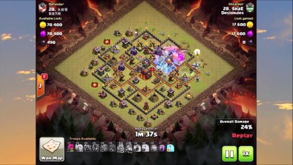 Deslondes November CWL TH10 vs TH10 attacks