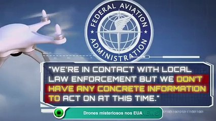 Drones misteriosos nos EUA