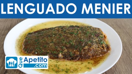 Receta de lenguado a la menier fácil y casera | QueApetito