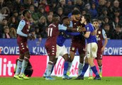 Leicester City-Aston Villa maçında Çağlar Söyüncü çılgına döndü