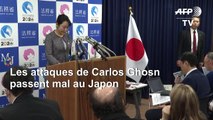 Si Ghosn a des preuves, qu'il les présente à la justice, réagit le Japon