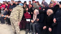 Barış Pınarı Harekat Bölgesi'nde şehit olan 4 askerin cenazesi memleketlerine uğurlandı (2)