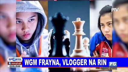 SPORTS BALITA: WGM Frayna, vlogger na rin