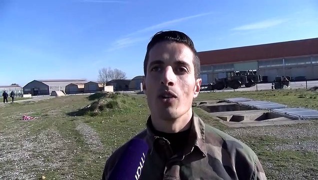 Opération commando d'Istres Provence Handball au 25e RGA : le sergent chef Ali