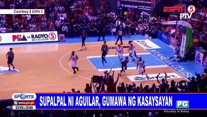 SPORTS BALITA: Supalpal ni Aguilar, gumawa ng kasaysayan