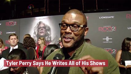 Tyler Perry Is A Gifted Writer