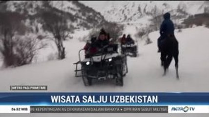 Menikmati Dinginnya Salju di Uzbekistan