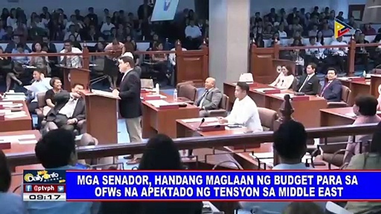 Mga senador, handang maglaan ng budget para sa OFWs na apektado ng tensyon sa Middle East